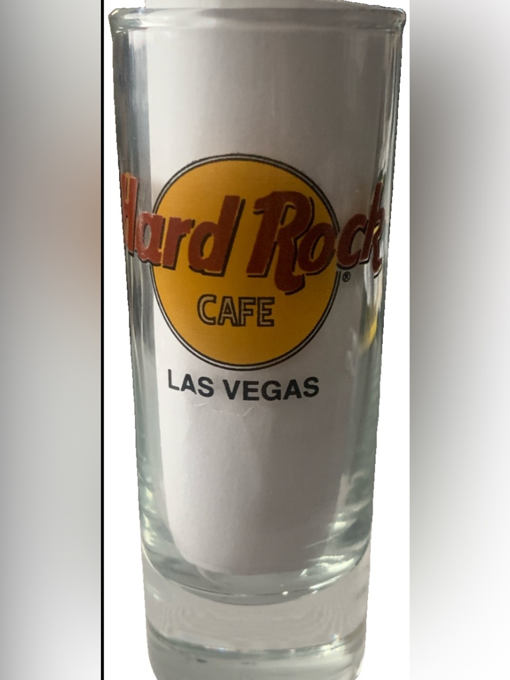 Vintage Hard Rock Cafe Las Vegas Shot Glass Shotglass